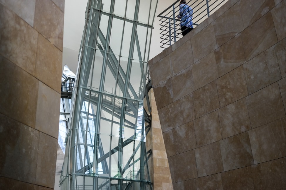 The Atrium at the Guggenheim Museum Bilbao