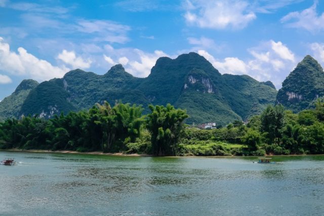 Enjoying the Mountains of Yangshuo at the Alila Yangshuo - Drive on the ...